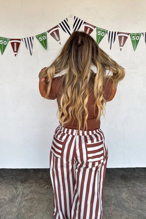 PREORDER: Tailgate Stripe Boxer Pants