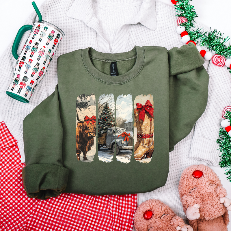 Small Town Graphic Tee and Sweatshirt