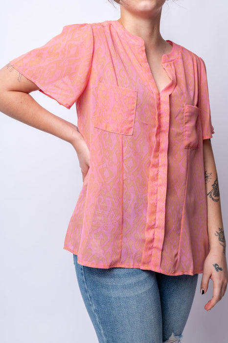 Let Me See You Do It Shawl Neckline Blouse- 6/25/2024