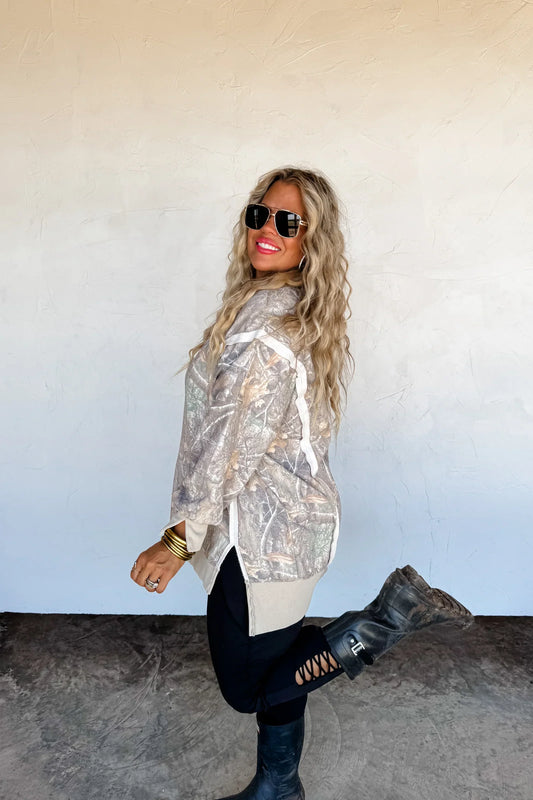 PREORDER: Camo Classic Crew Pullover