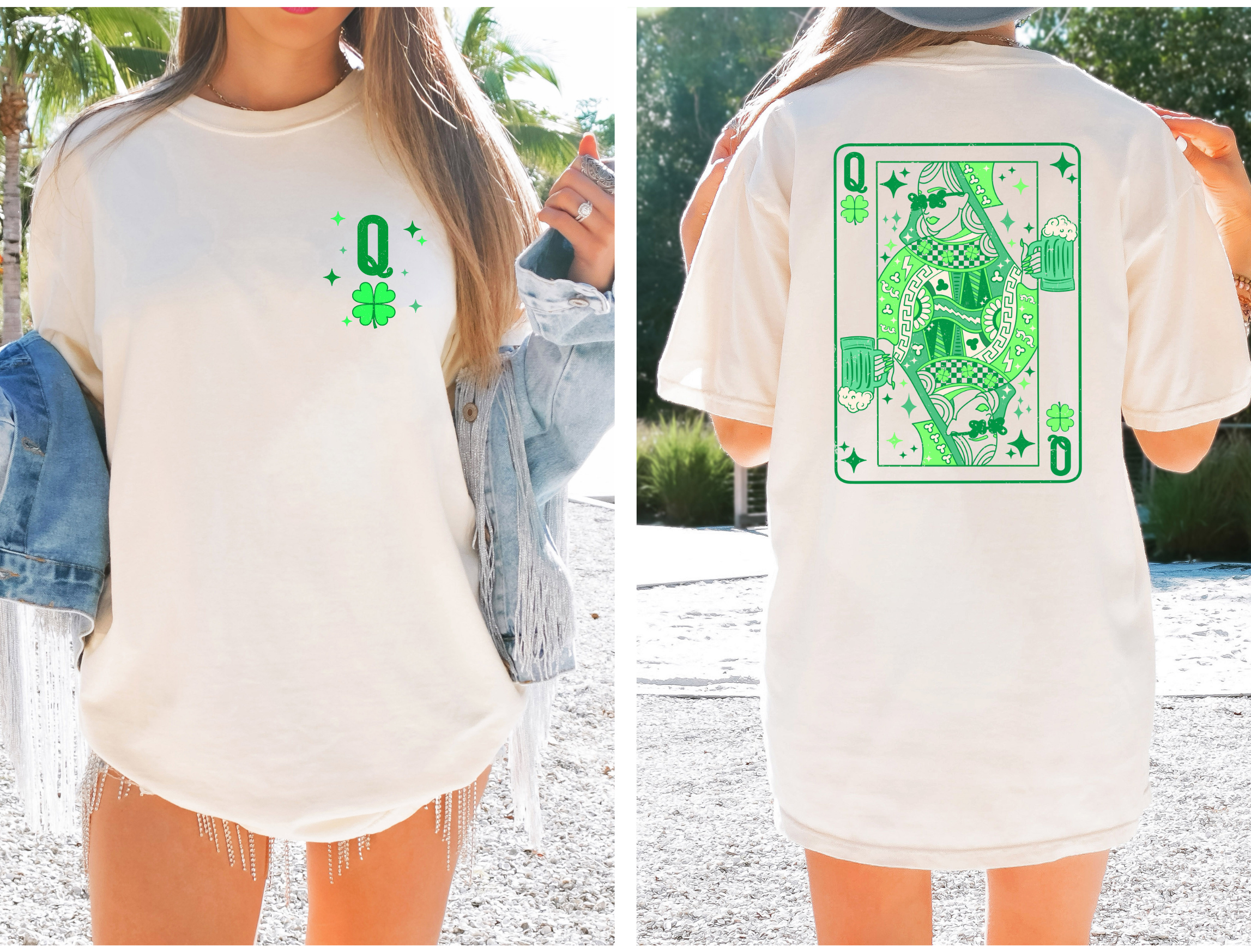 Queen of Clover Graphic Tee