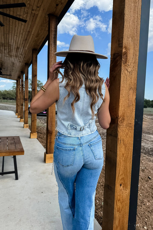PREORDER: Trailblazer Two Tone Jeans