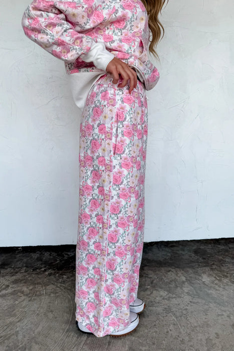 PREORDER: Floral & Cheetah Drift Away Joggers