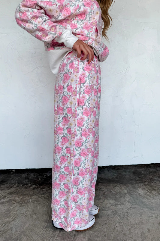 PREORDER: Floral & Cheetah Drift Away Joggers