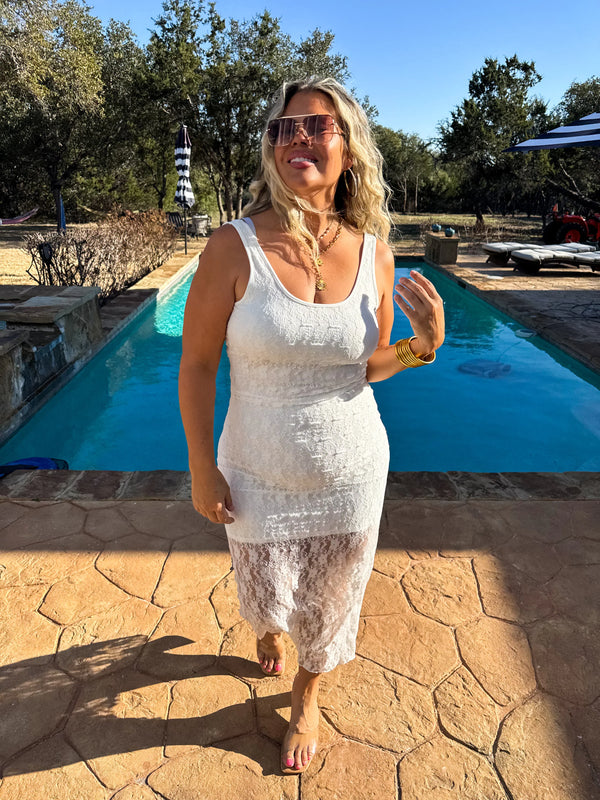 PREORDER: Leely Lace Dress in Three Colors