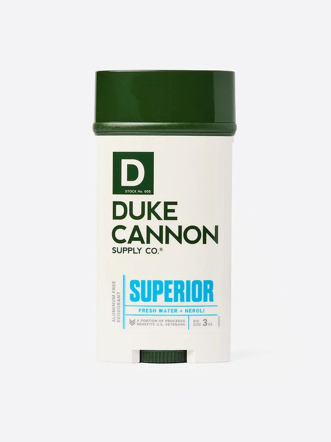 Duke Cannon l Aluminum Free Deodorant - Superior