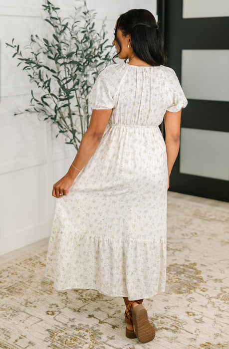 Angelcore Square Neck Dress