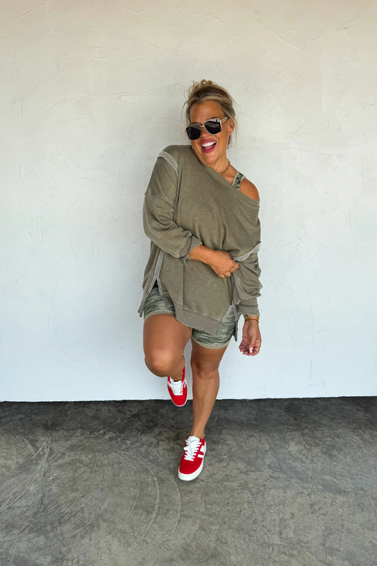 PREORDER: Camo Bra & Biker Short Set