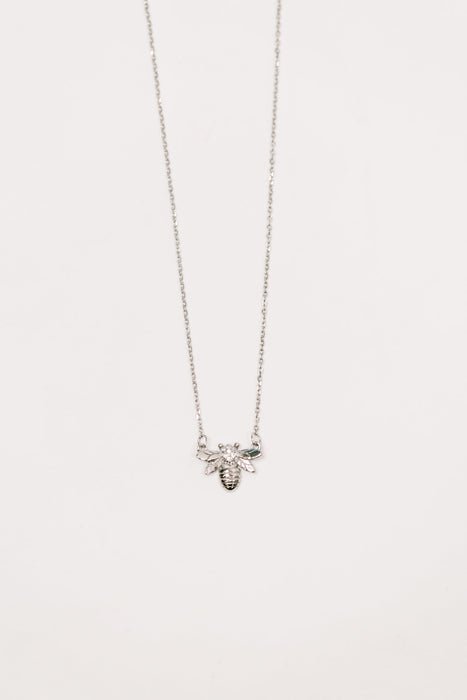 Bee Line Sterling Silver Necklace