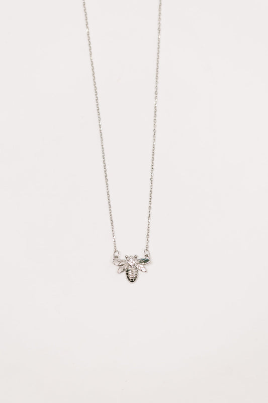 Bee Line Sterling Silver Necklace
