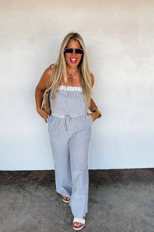 PREORDER: Seersucker Pant Set