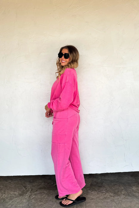 PREORDER: Faded Feels VNeck Pullover