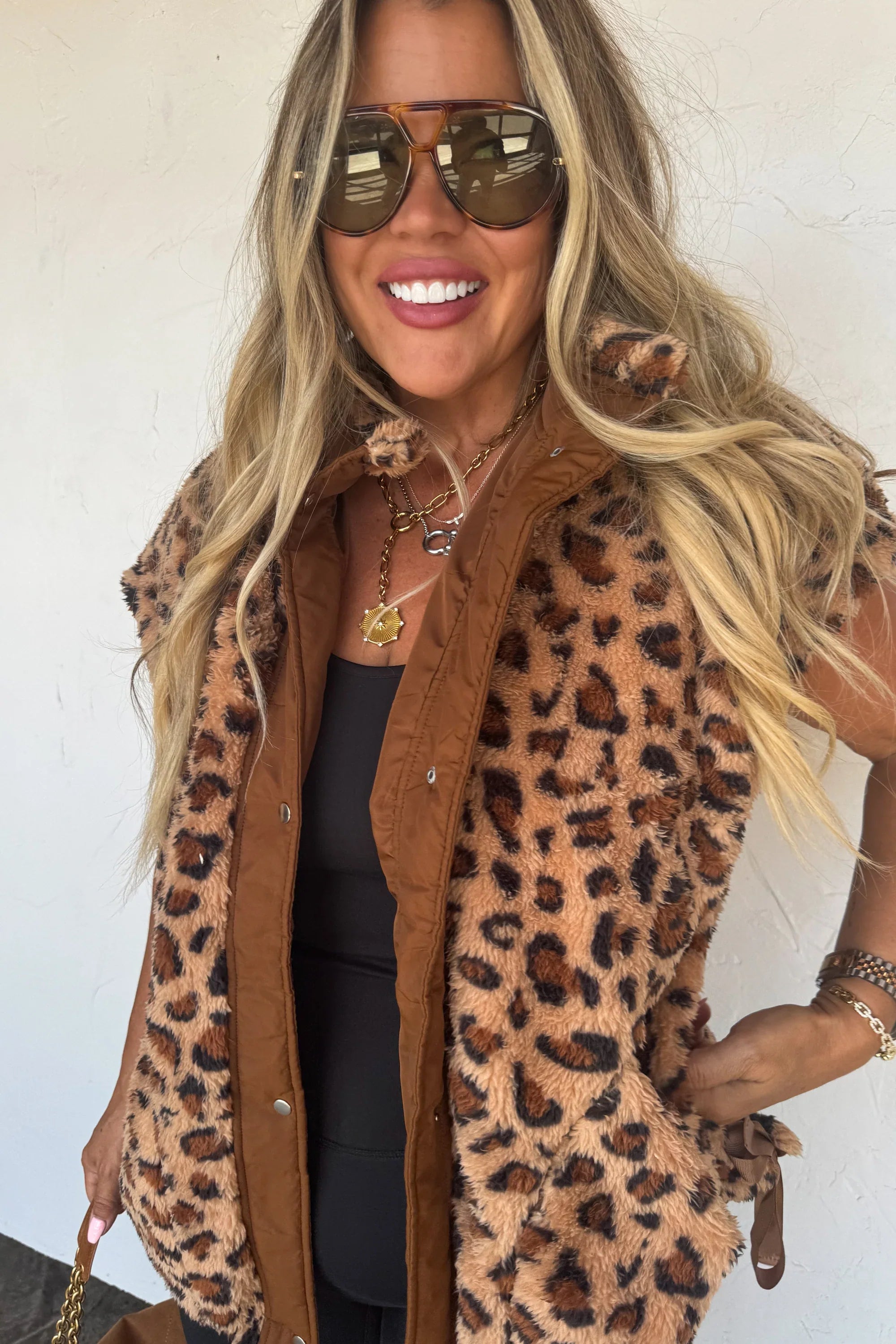 PREORDER: Linden Sherpa Vest Jacket