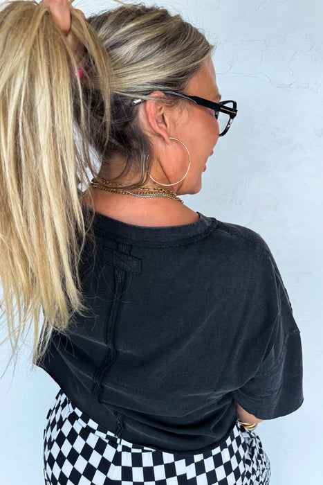 PREORDER: Regan Raw Hem Tee