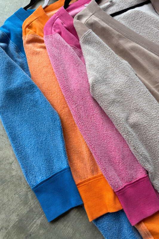 PREORDER: Desi Sweatshirt Cardigan