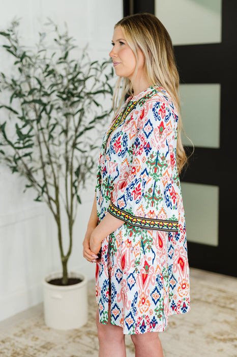 Depend on Me Boho Tiered Dress