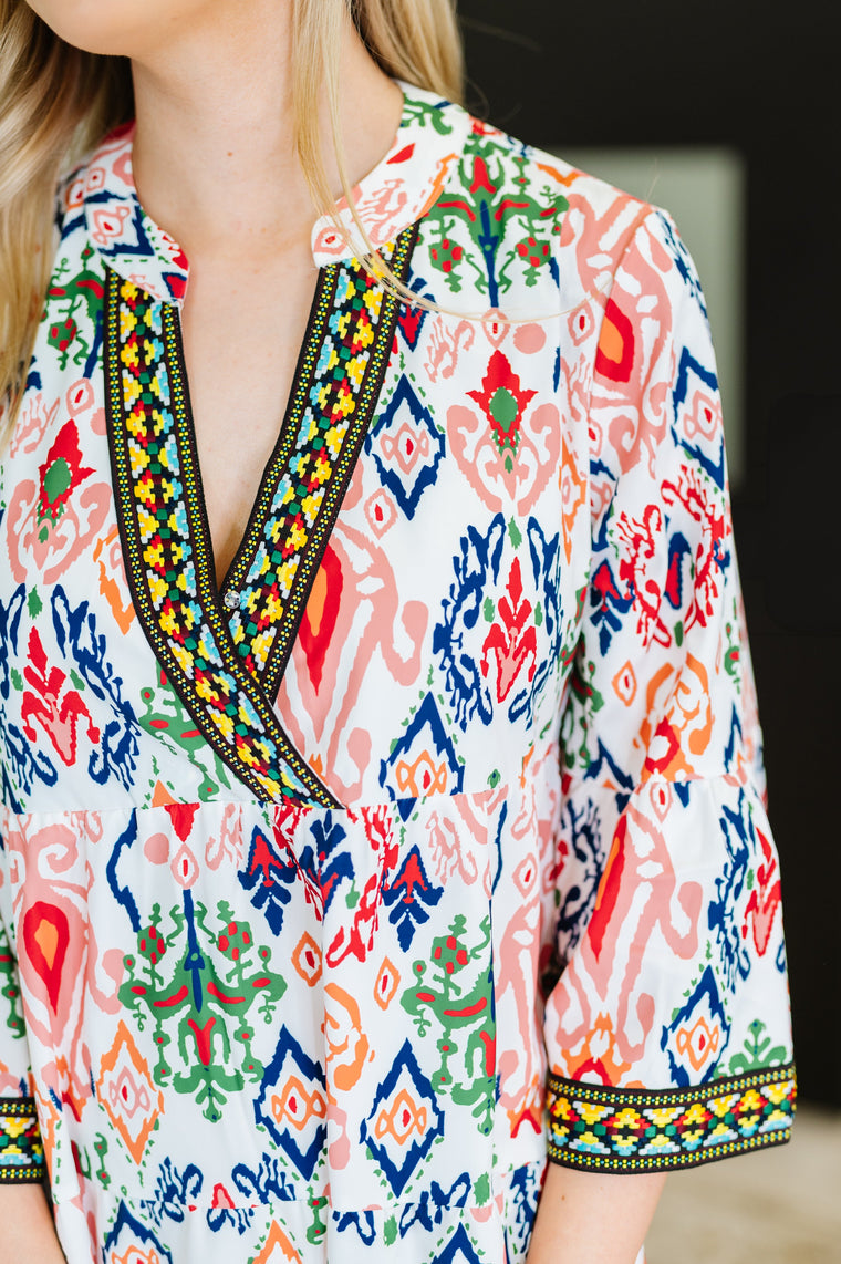 Depend on Me Boho Tiered Dress