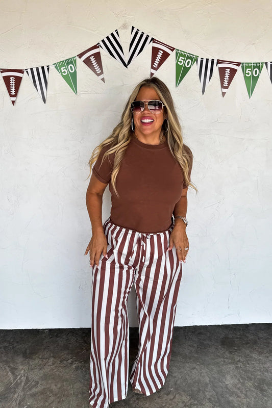 PREORDER: Tailgate Stripe Boxer Pants