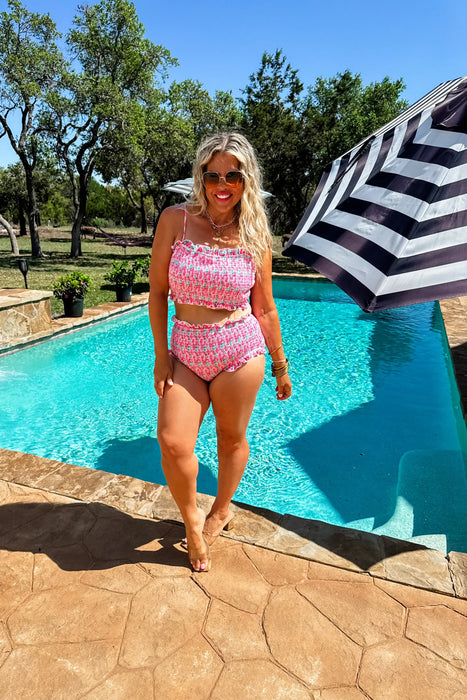 PREORDER: Island Vibes Amalfi Blooms Swim Set