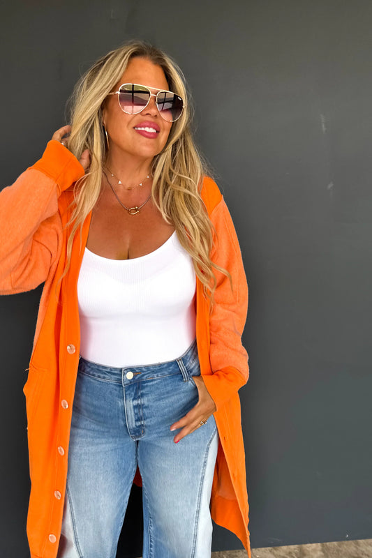 PREORDER: Desi Sweatshirt Cardigan