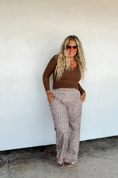 PREORDER: Floral & Cheetah Drift Away Joggers