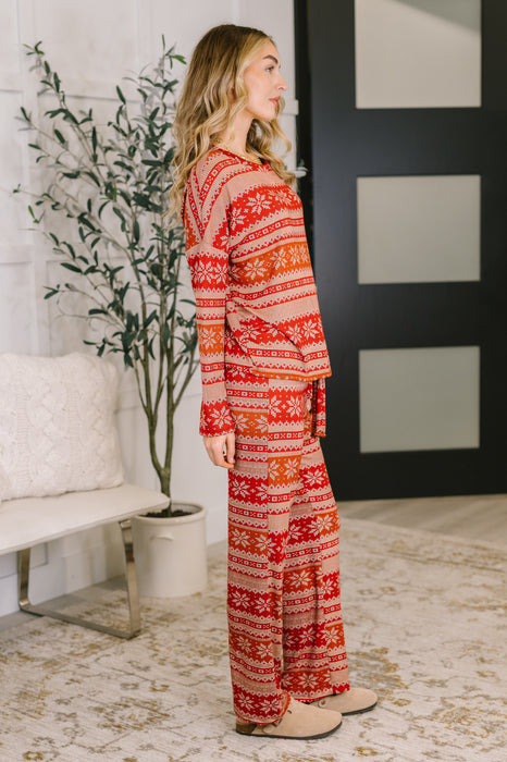 Holly's Jolly Pajama Top and Bottom Set