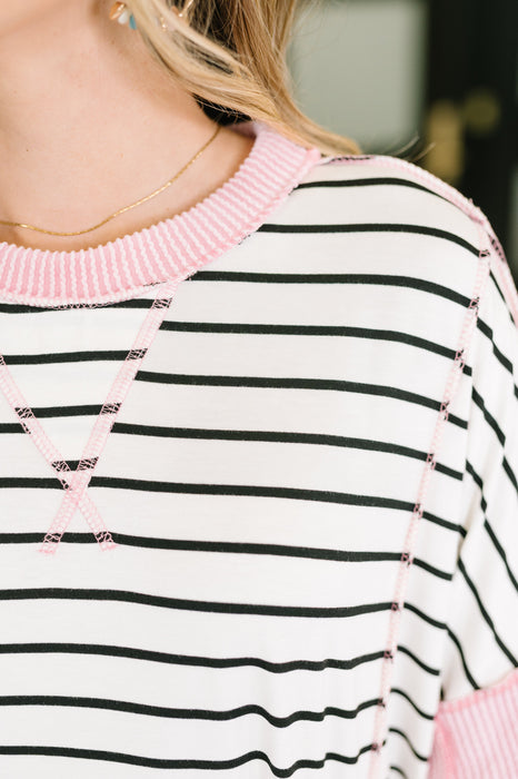 Human Nature Contrast Detailed Top