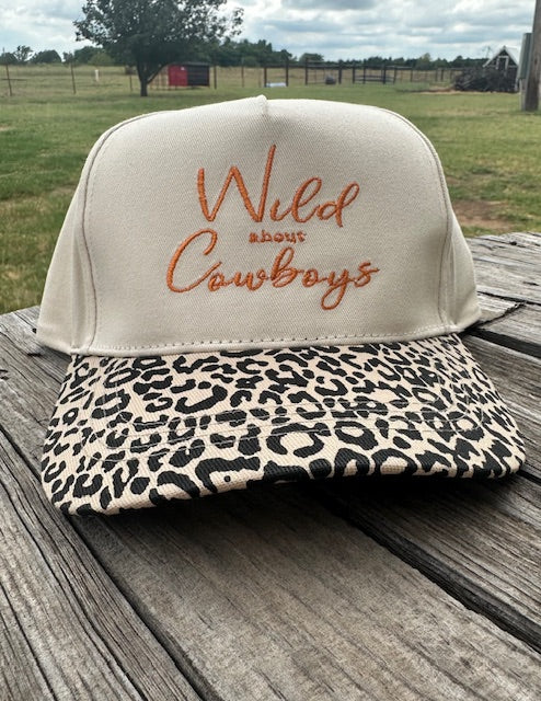 Wild about Cowboys Leopard SnapBack Hat