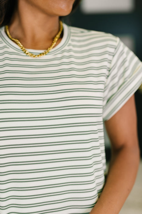 Keep Me Comfy Casual Maxi Dress in Green