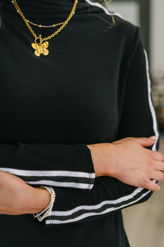 Live Fast High Neck Pullover
