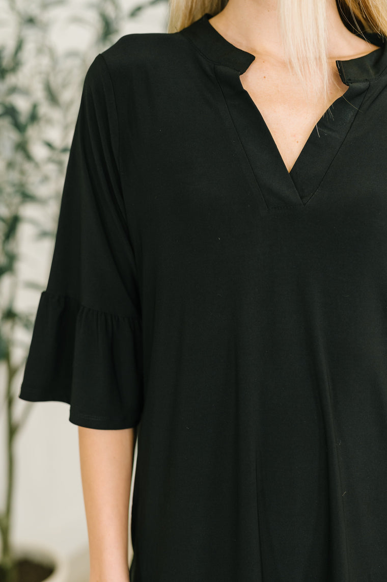 Lizzy Sunday Dress in Black