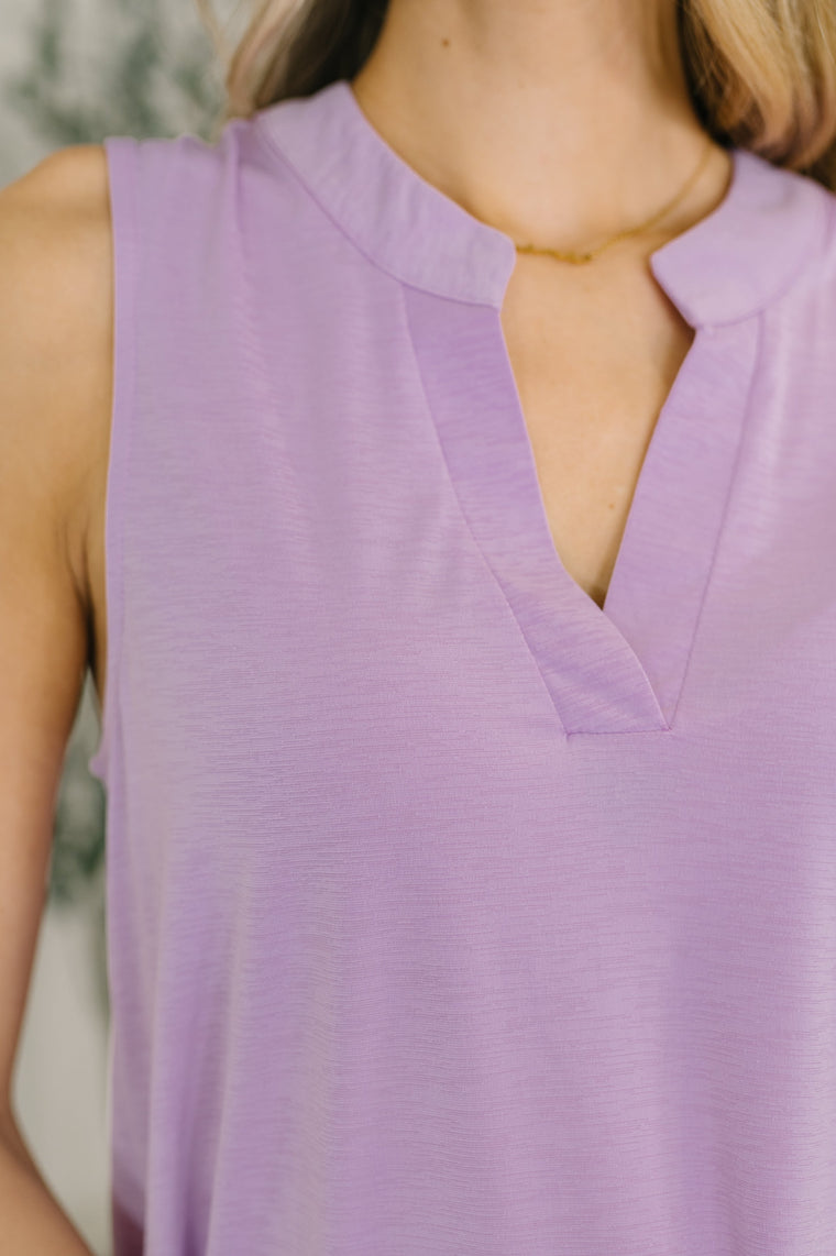 Lizzy Tank Top in Orchid Bloom