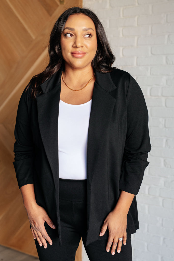 Magic 3/4 Black Blazer