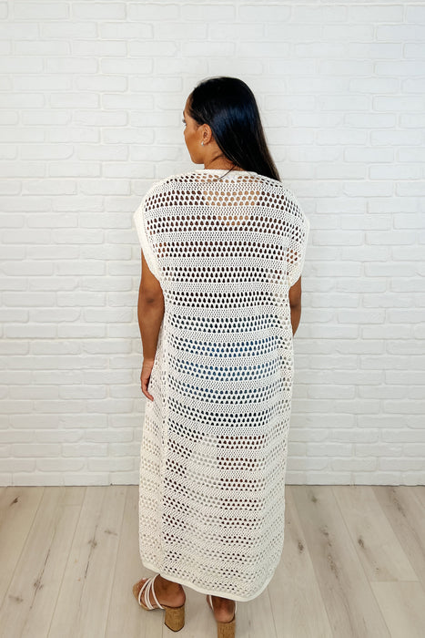 Need the Air Flow Open Front Cardigan in Ivory