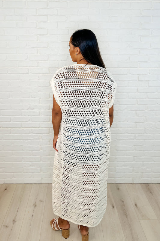 Need the Air Flow Open Front Cardigan in Ivory