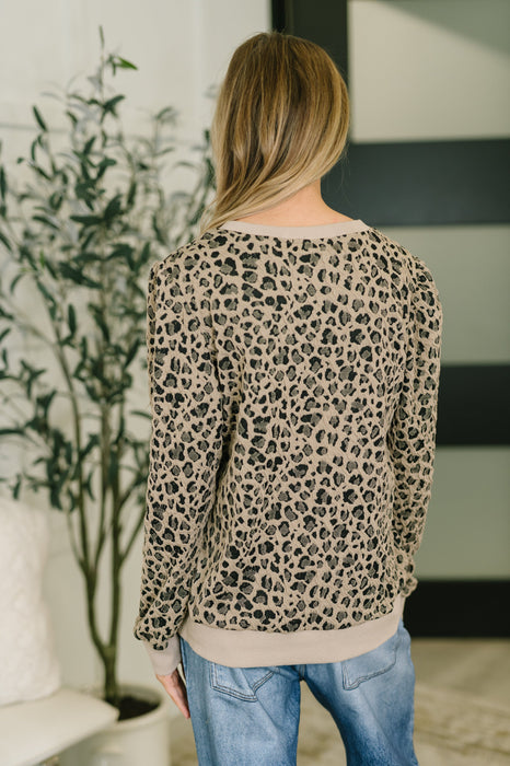 On The Prowl Leopard Print Top