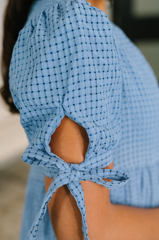 One Less Crisis Tiered Midi Dress