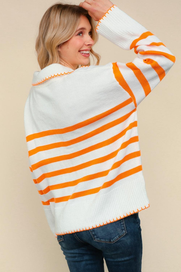 Preppy Cowgirl Knit Sweater