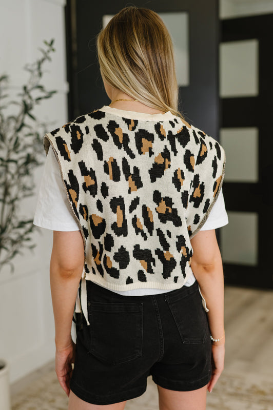 Prowl Pretty Sweater Knit Layered Tee