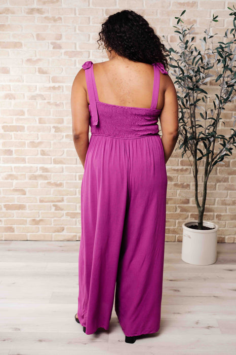 Social Graces Wide Leg Jumpsuit