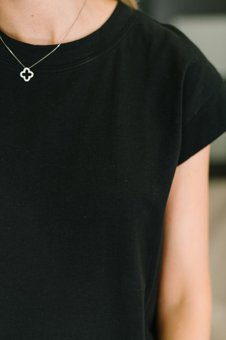 Sweet Like That Casual Dress in Black