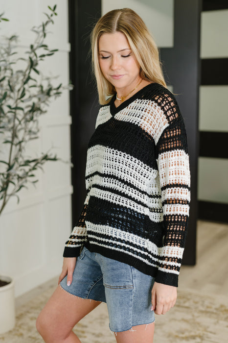 Whimsy Wears Well Net Layering Top