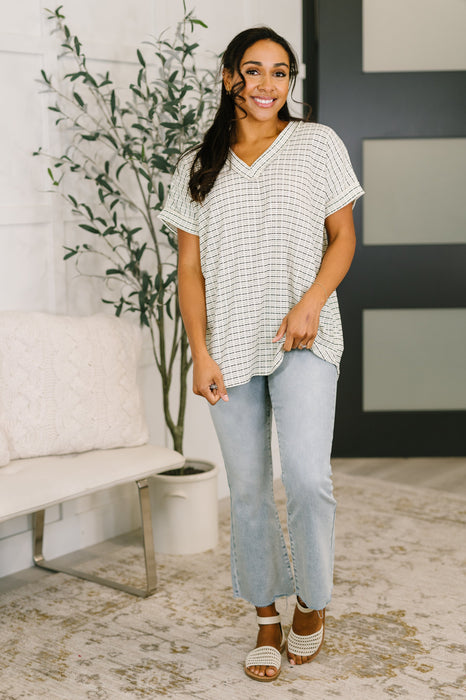 You Just Get It V-Neck Top