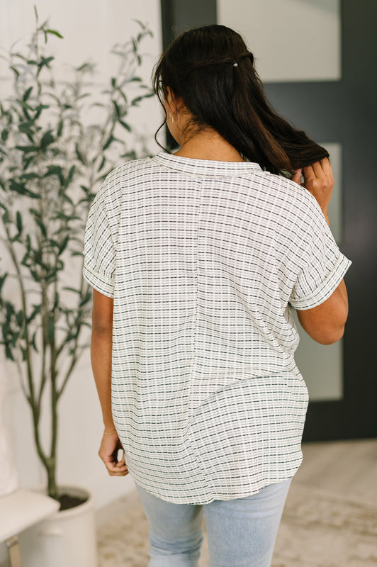 You Just Get It V-Neck Top