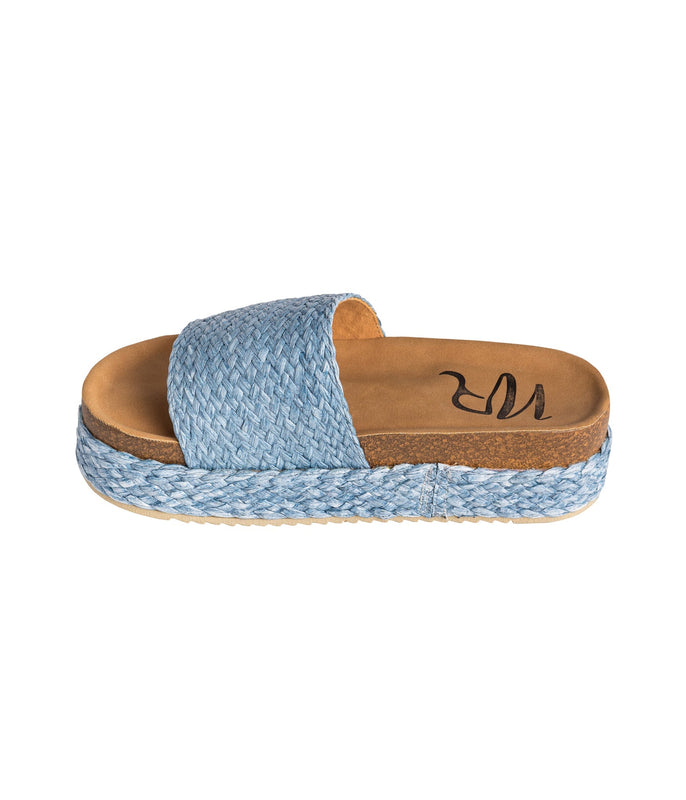 Anna Sandals in Blue
