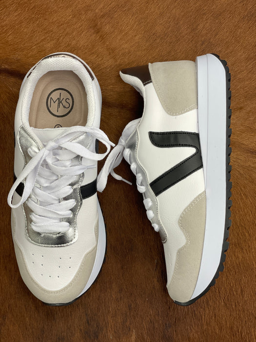 Maker's Shoes l Ace 3 White & Black Sneakers