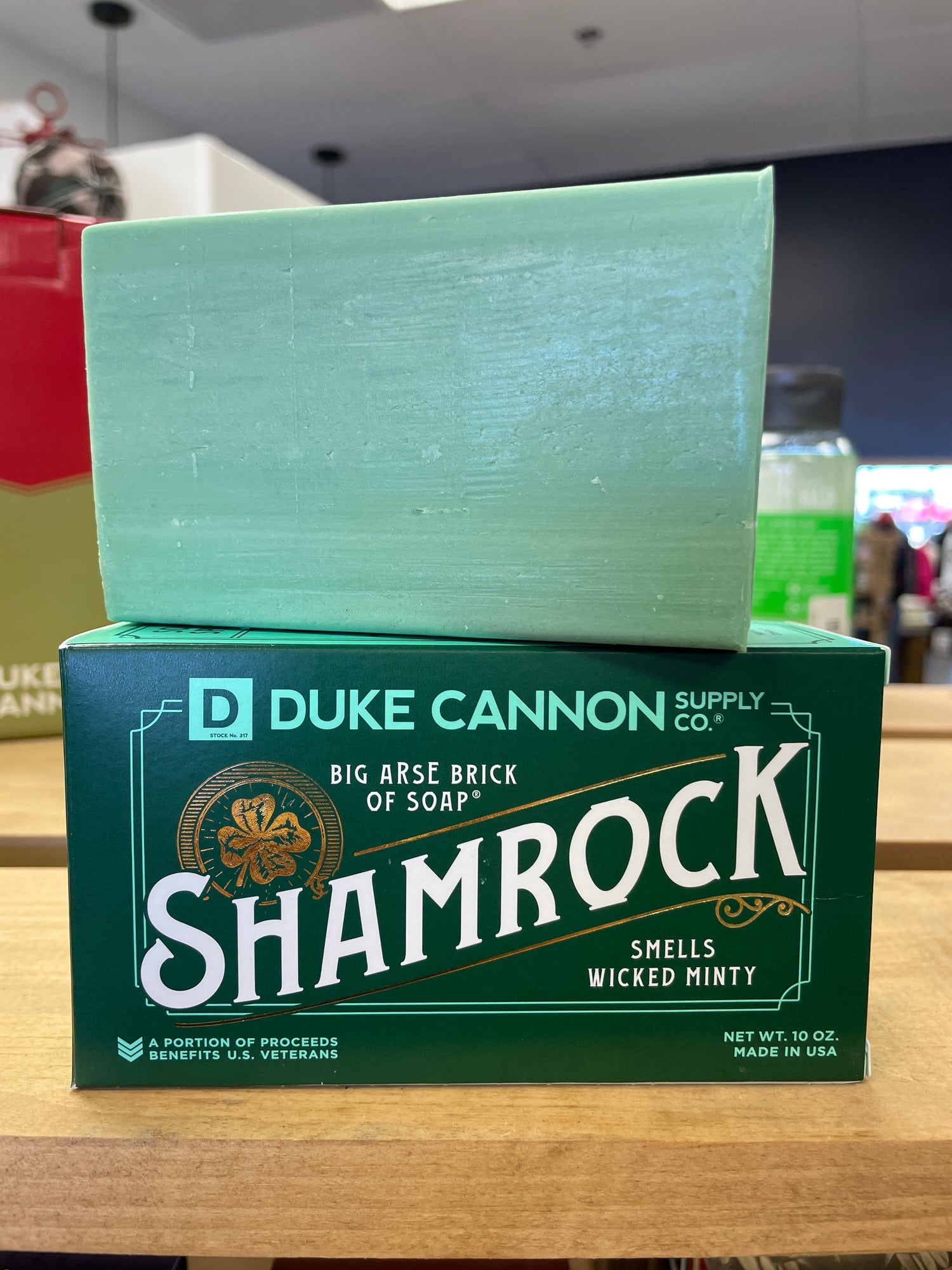 Duke Cannon I Shamrock - Big Ass Brick of Soap – Whiskey Creek Boutique