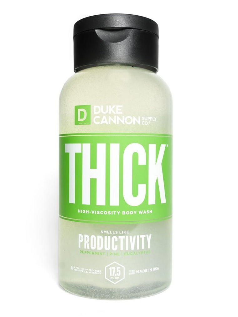 Duke Cannon I THICK High-Viscosity Body Wash - Productivity