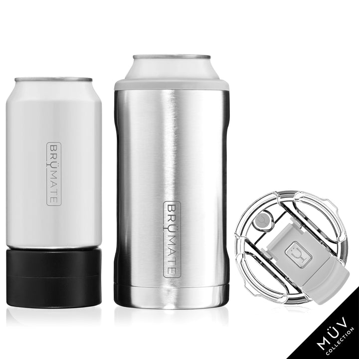 BrüMate Hopsulator Trio 3-in-1 l Stainless (16 oz/12 oz cans)